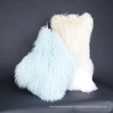 2018 Lovly Mongolian Sheep Skin Sofa Pillow